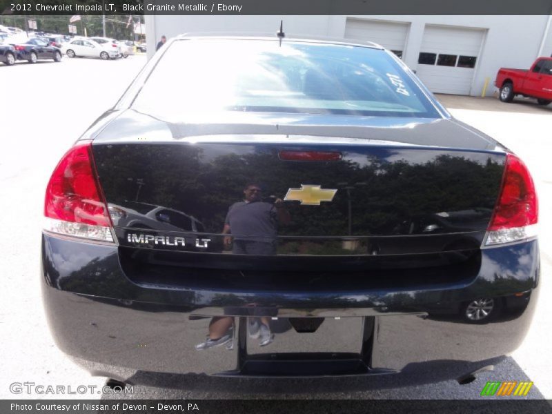 Black Granite Metallic / Ebony 2012 Chevrolet Impala LT