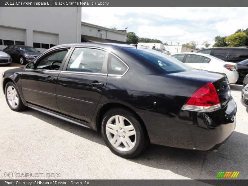 Black Granite Metallic / Ebony 2012 Chevrolet Impala LT