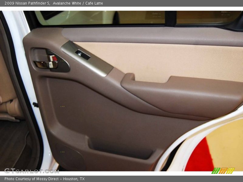 Avalanche White / Cafe Latte 2009 Nissan Pathfinder S