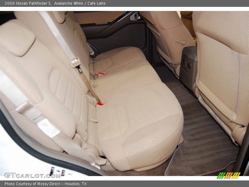 Avalanche White / Cafe Latte 2009 Nissan Pathfinder S
