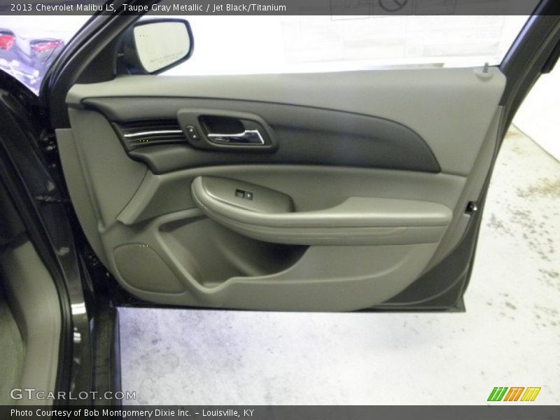 Taupe Gray Metallic / Jet Black/Titanium 2013 Chevrolet Malibu LS