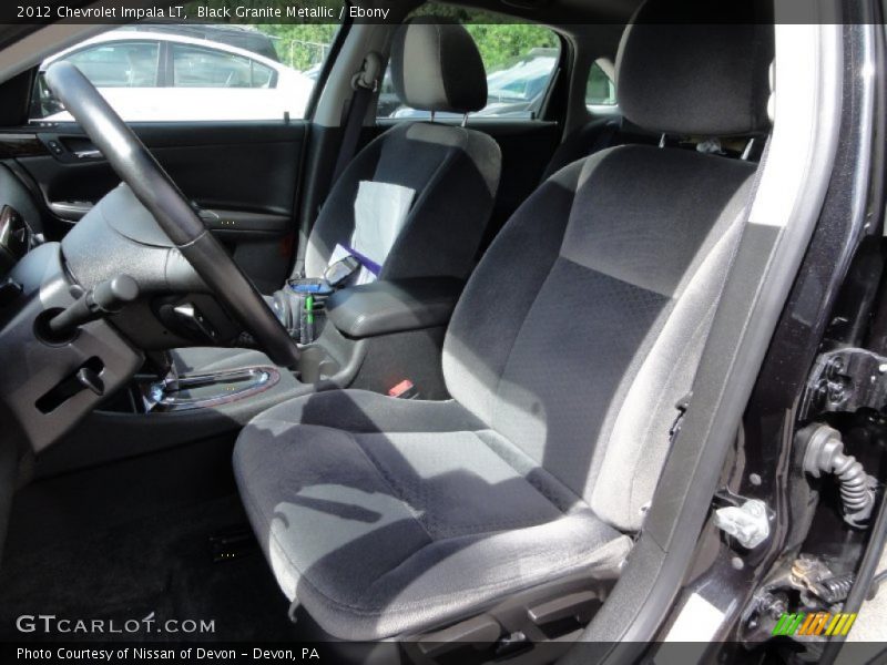 Black Granite Metallic / Ebony 2012 Chevrolet Impala LT