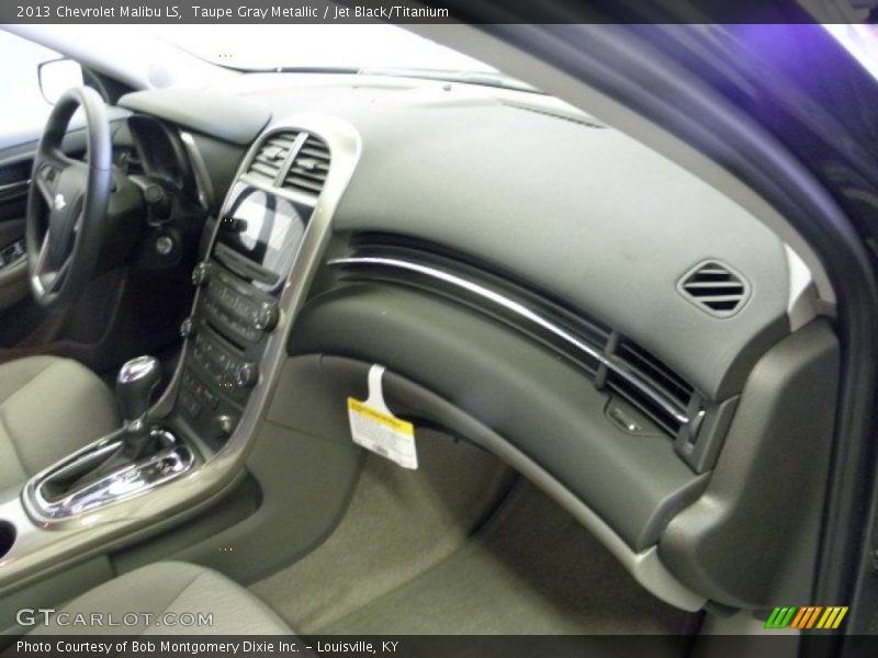 Taupe Gray Metallic / Jet Black/Titanium 2013 Chevrolet Malibu LS