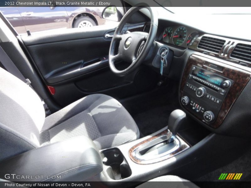 Black Granite Metallic / Ebony 2012 Chevrolet Impala LT