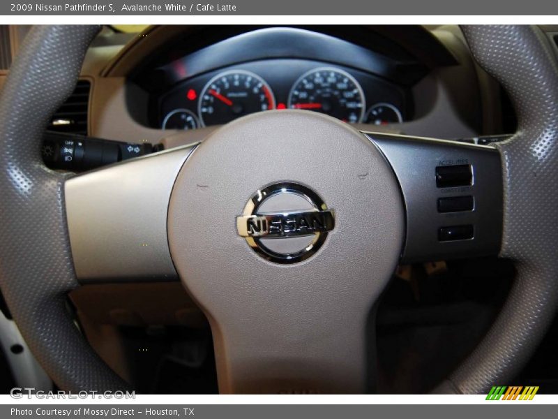 Avalanche White / Cafe Latte 2009 Nissan Pathfinder S