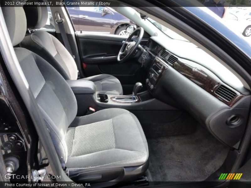 Black Granite Metallic / Ebony 2012 Chevrolet Impala LT