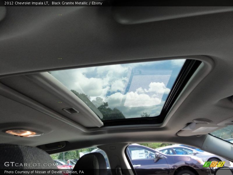 Black Granite Metallic / Ebony 2012 Chevrolet Impala LT