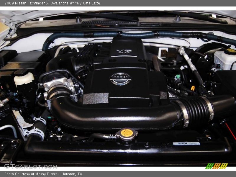 Avalanche White / Cafe Latte 2009 Nissan Pathfinder S