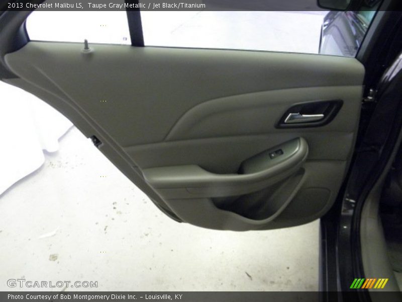 Taupe Gray Metallic / Jet Black/Titanium 2013 Chevrolet Malibu LS