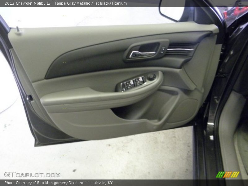 Taupe Gray Metallic / Jet Black/Titanium 2013 Chevrolet Malibu LS