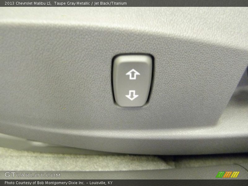 Taupe Gray Metallic / Jet Black/Titanium 2013 Chevrolet Malibu LS