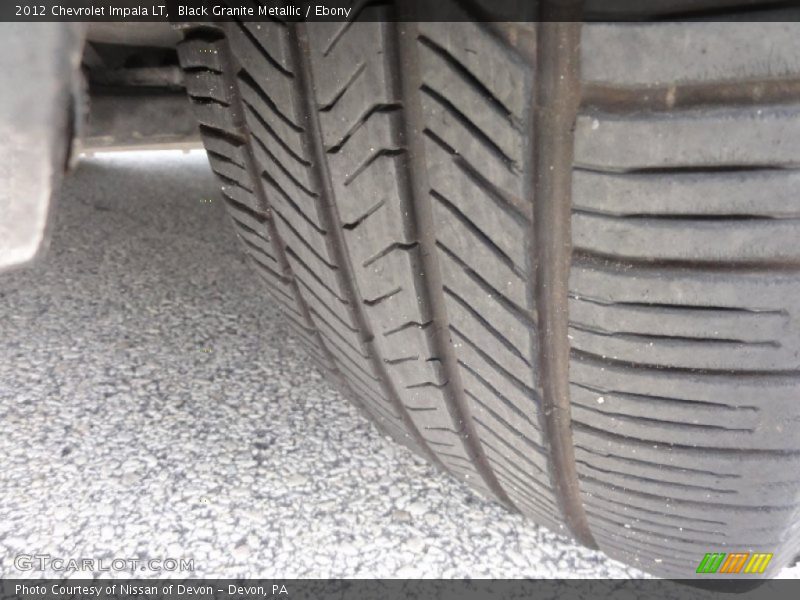 Black Granite Metallic / Ebony 2012 Chevrolet Impala LT