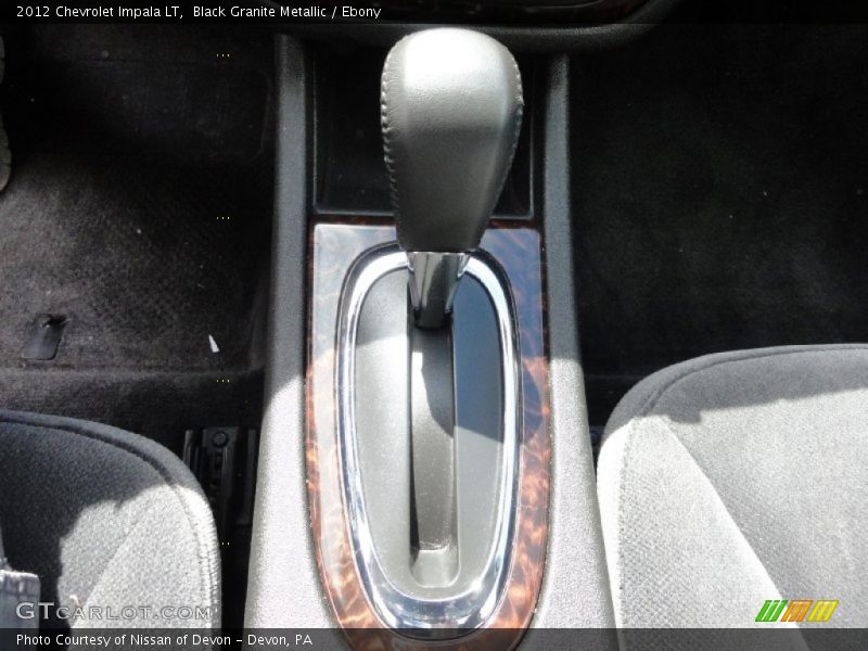 Black Granite Metallic / Ebony 2012 Chevrolet Impala LT
