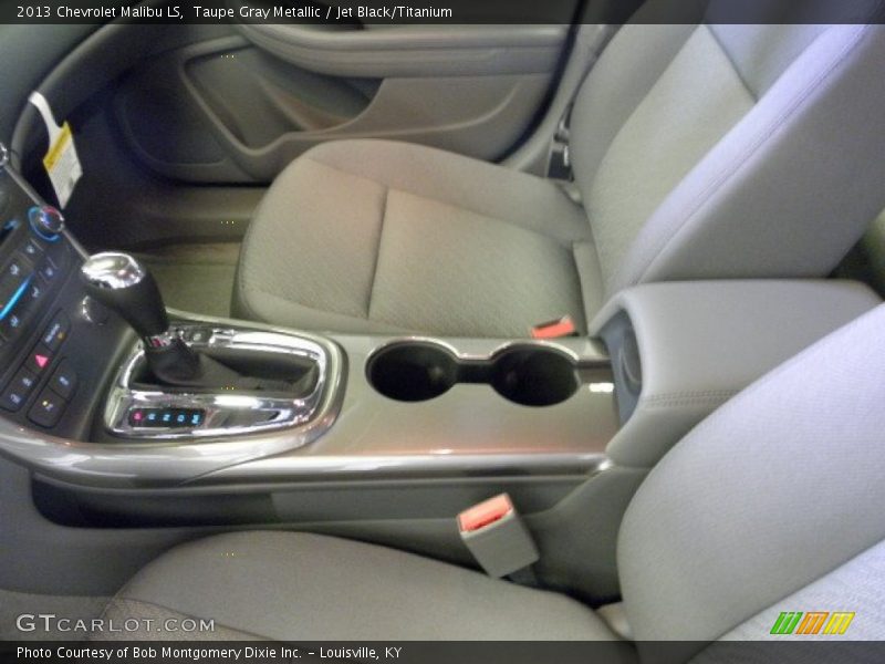 Taupe Gray Metallic / Jet Black/Titanium 2013 Chevrolet Malibu LS