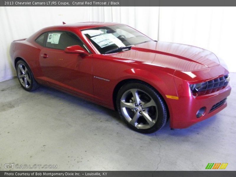 Crystal Red Tintcoat / Black 2013 Chevrolet Camaro LT/RS Coupe