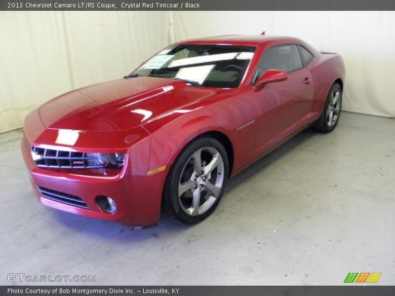 Crystal Red Tintcoat / Black 2013 Chevrolet Camaro LT/RS Coupe