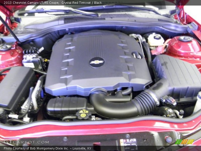 Crystal Red Tintcoat / Black 2013 Chevrolet Camaro LT/RS Coupe