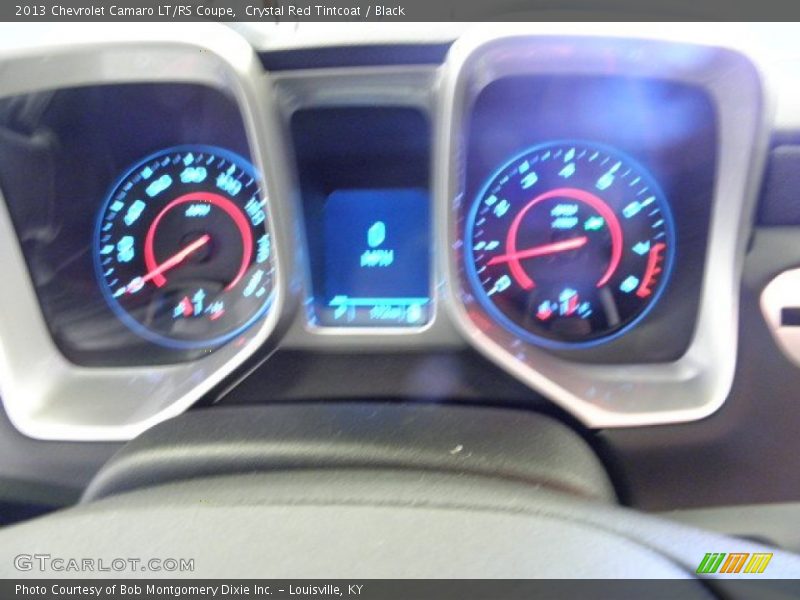 Crystal Red Tintcoat / Black 2013 Chevrolet Camaro LT/RS Coupe