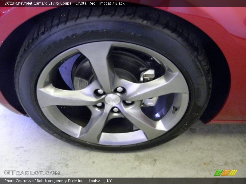 Crystal Red Tintcoat / Black 2013 Chevrolet Camaro LT/RS Coupe