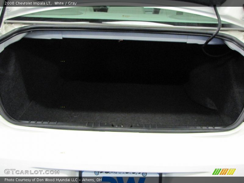 White / Gray 2008 Chevrolet Impala LT