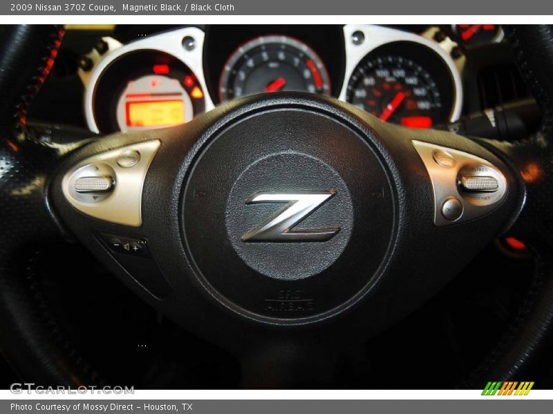 Magnetic Black / Black Cloth 2009 Nissan 370Z Coupe