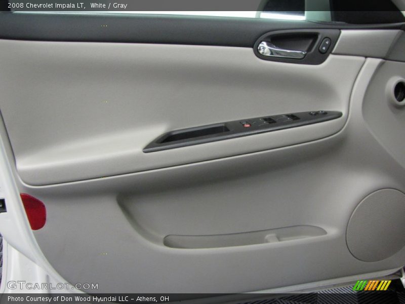 White / Gray 2008 Chevrolet Impala LT