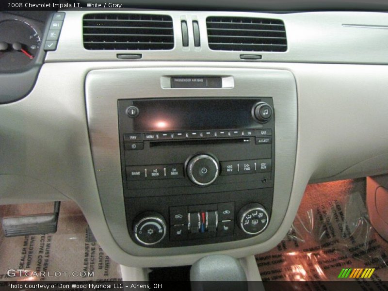 White / Gray 2008 Chevrolet Impala LT