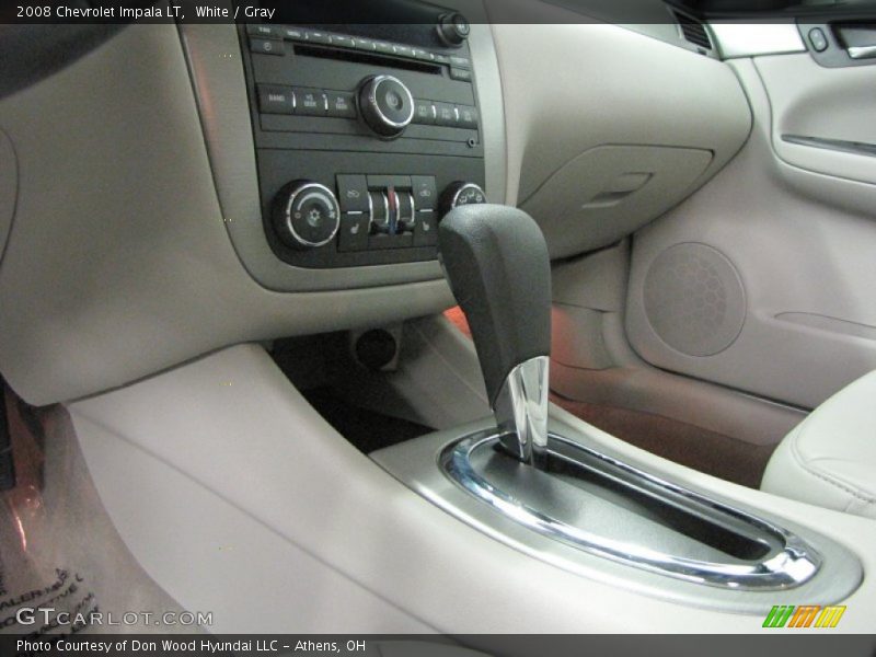 White / Gray 2008 Chevrolet Impala LT