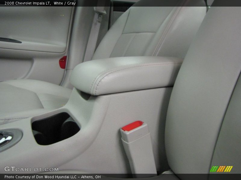 White / Gray 2008 Chevrolet Impala LT