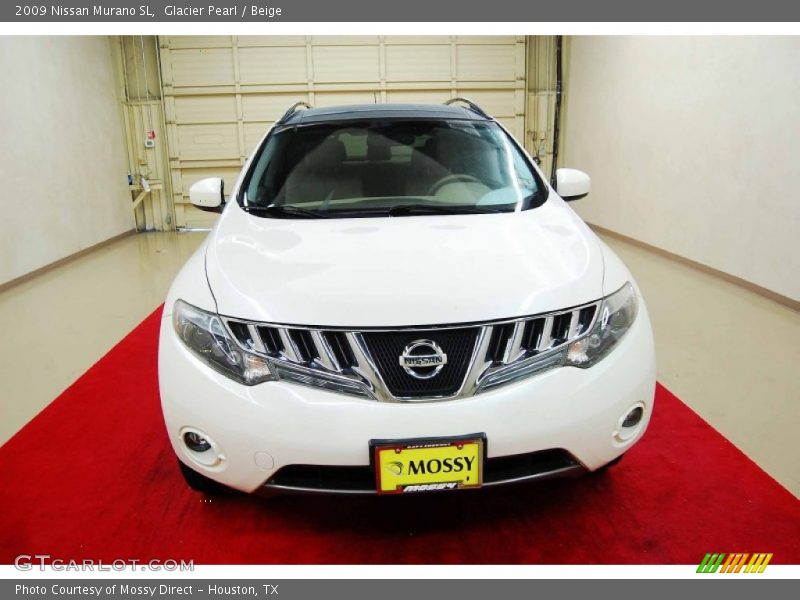 Glacier Pearl / Beige 2009 Nissan Murano SL