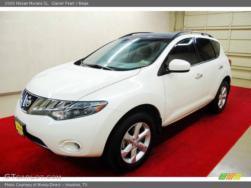 Glacier Pearl / Beige 2009 Nissan Murano SL