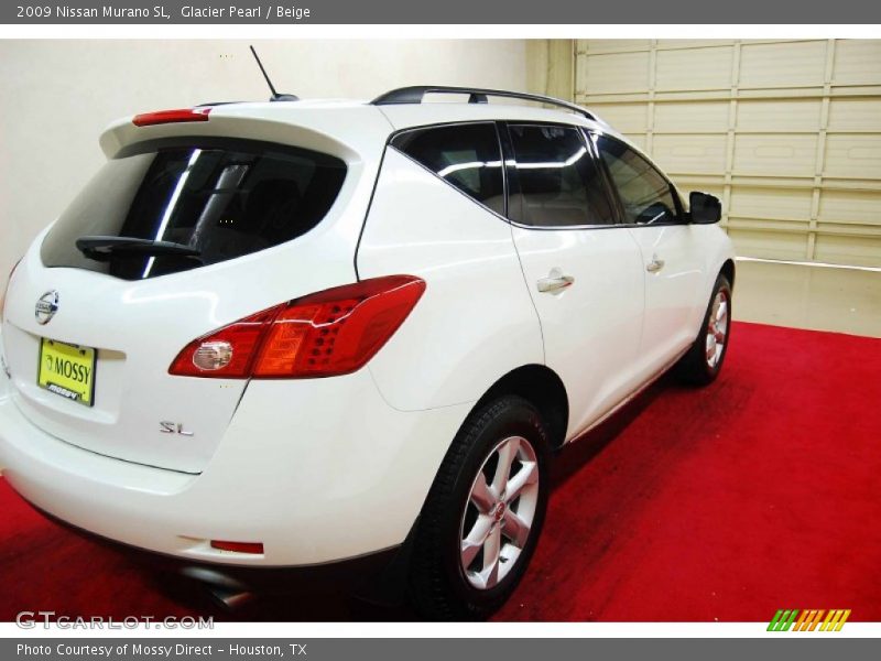 Glacier Pearl / Beige 2009 Nissan Murano SL