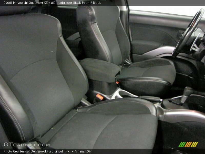 Labrador Black Pearl / Black 2008 Mitsubishi Outlander SE 4WD