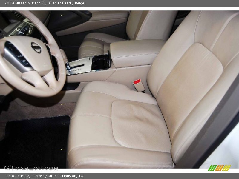 Glacier Pearl / Beige 2009 Nissan Murano SL