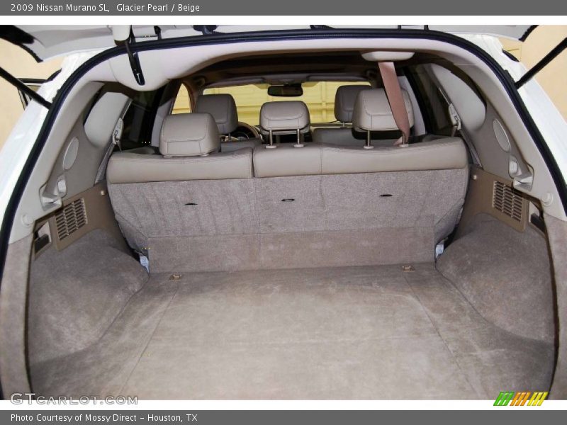 Glacier Pearl / Beige 2009 Nissan Murano SL