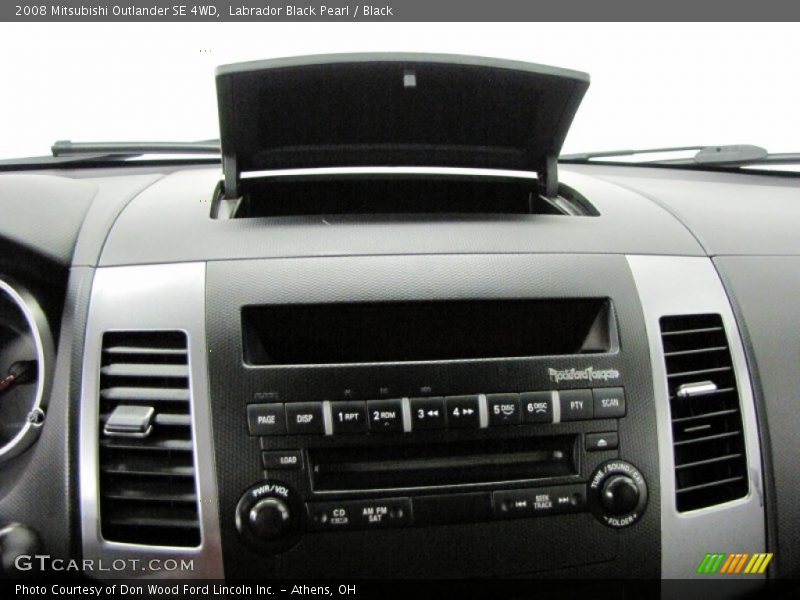 Labrador Black Pearl / Black 2008 Mitsubishi Outlander SE 4WD