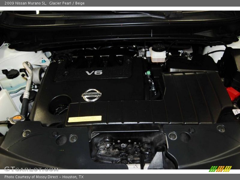 Glacier Pearl / Beige 2009 Nissan Murano SL