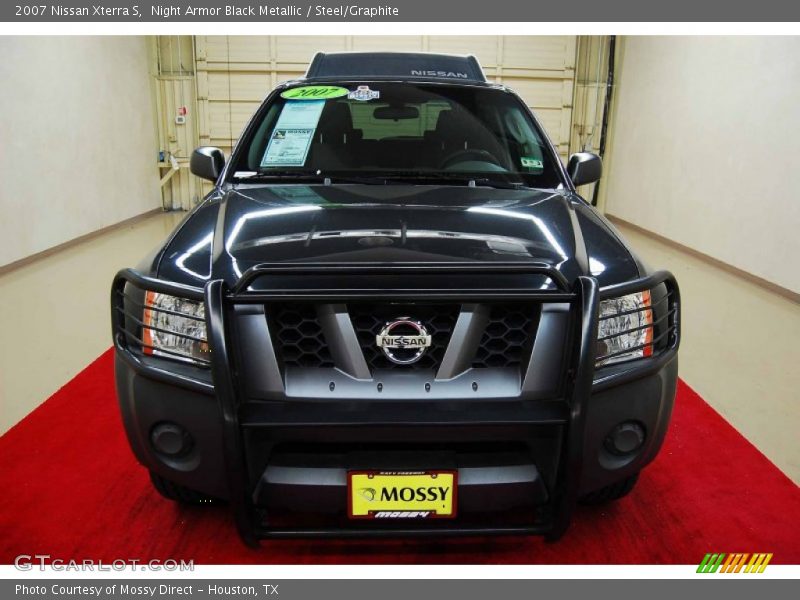 Night Armor Black Metallic / Steel/Graphite 2007 Nissan Xterra S