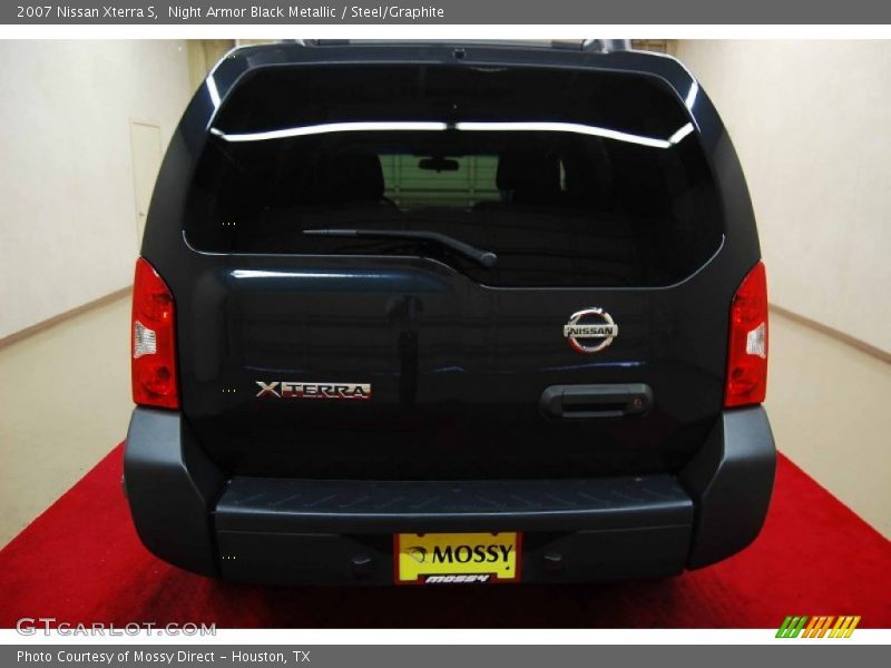 Night Armor Black Metallic / Steel/Graphite 2007 Nissan Xterra S