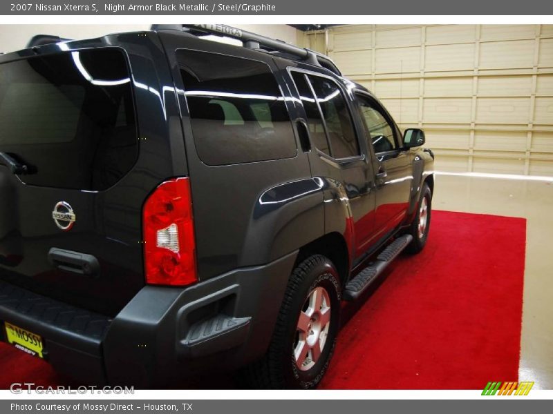 Night Armor Black Metallic / Steel/Graphite 2007 Nissan Xterra S