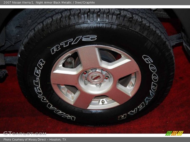 Night Armor Black Metallic / Steel/Graphite 2007 Nissan Xterra S