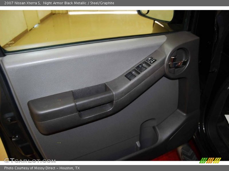 Night Armor Black Metallic / Steel/Graphite 2007 Nissan Xterra S
