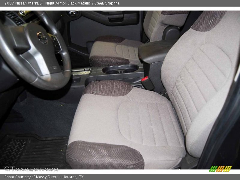 Night Armor Black Metallic / Steel/Graphite 2007 Nissan Xterra S