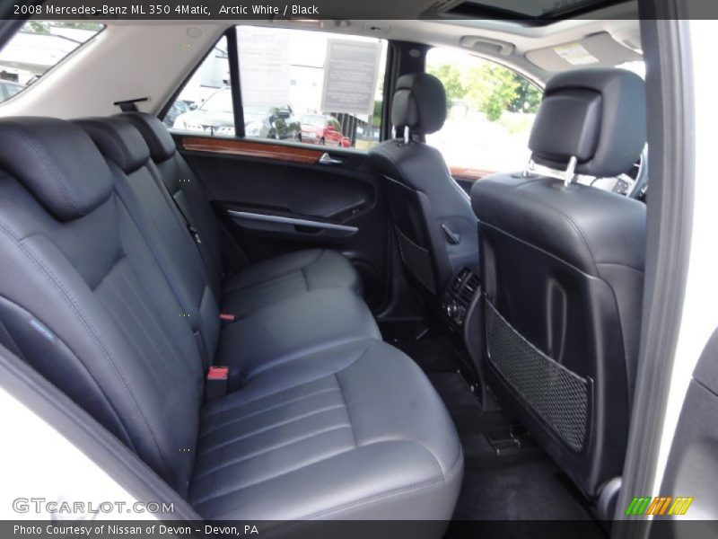 Rear Seat of 2008 ML 350 4Matic