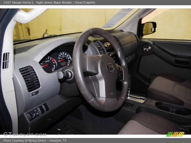 Night Armor Black Metallic / Steel/Graphite 2007 Nissan Xterra S