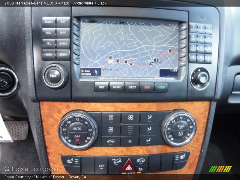 Navigation of 2008 ML 350 4Matic