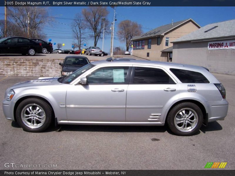 Bright Silver Metallic / Dark Slate Gray/Medium Slate Gray 2005 Dodge Magnum R/T
