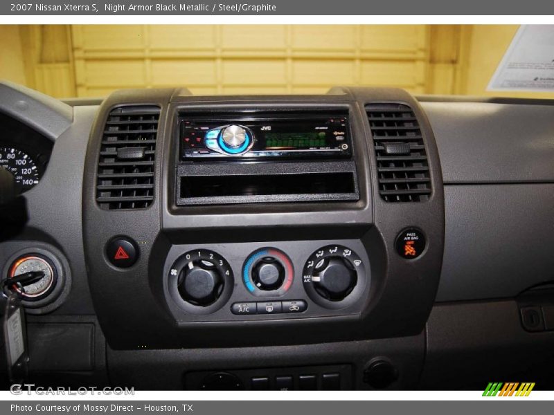 Night Armor Black Metallic / Steel/Graphite 2007 Nissan Xterra S