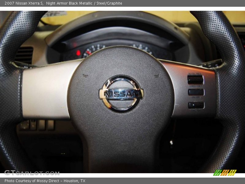 Night Armor Black Metallic / Steel/Graphite 2007 Nissan Xterra S