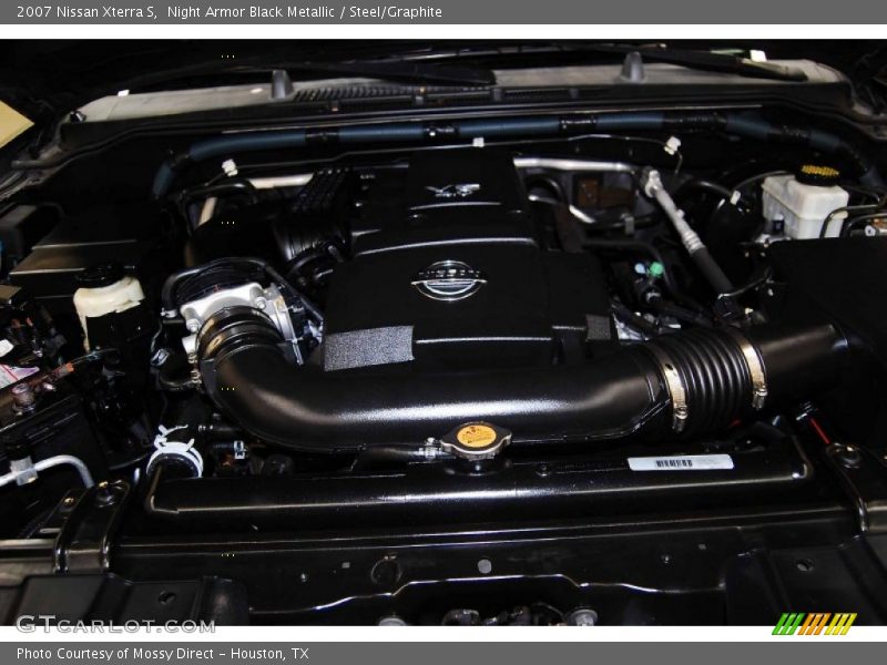 Night Armor Black Metallic / Steel/Graphite 2007 Nissan Xterra S